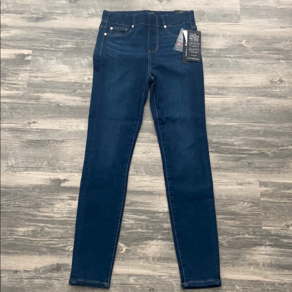 NWT Liverpool Chloe High Rise Ankle Skinny SZ 2/26
